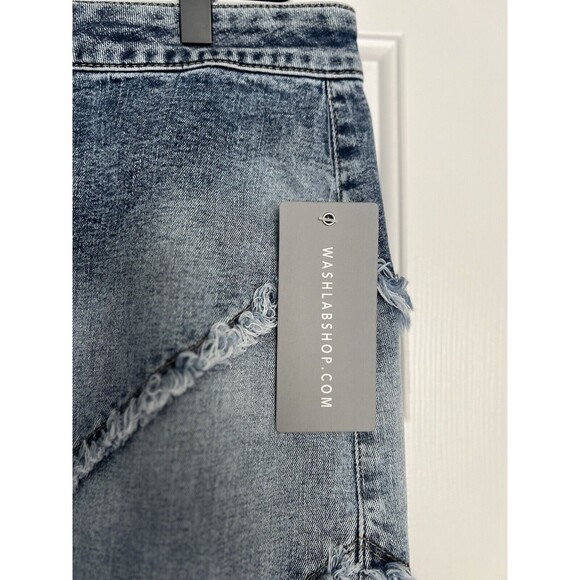 Denim Maxi Skirt - Picture 6 of 10